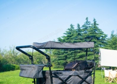 Camping folding cart with rain shield-Kinde manufacturer