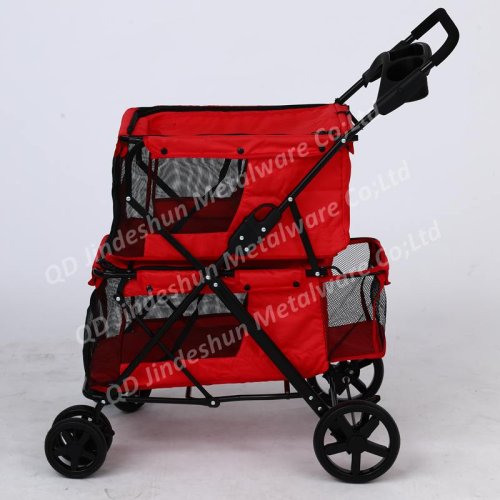 Jindeshun Folding Pet Stroller Cart PS-02